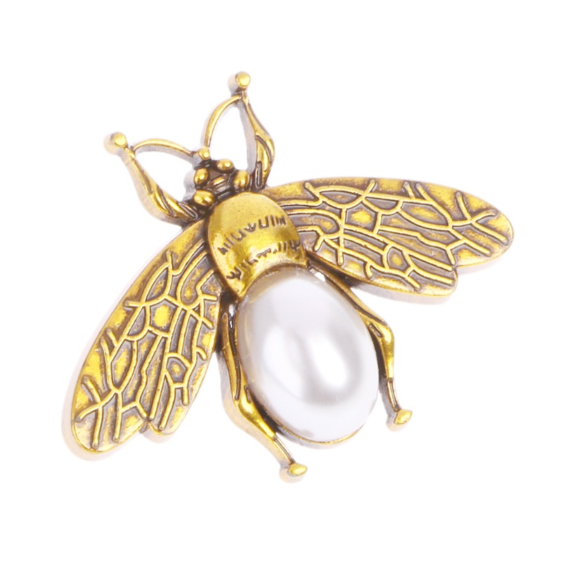 Phụ Kiện Trang Trí Túi Xách Hình Chú Ong Bằng Kim Loại Độc Đáo DIY