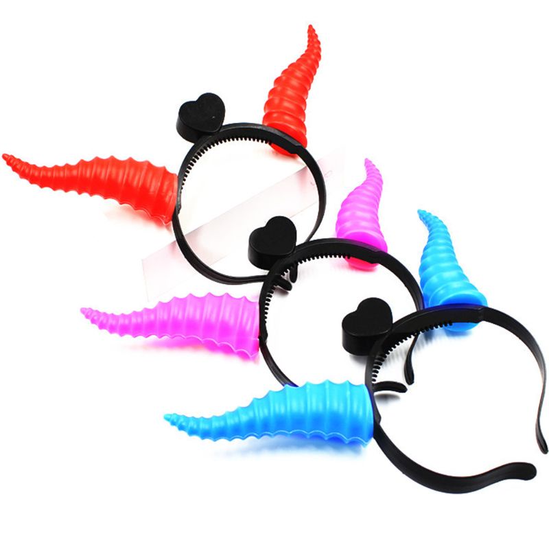 Băng Đô Cài Tóc Hình Sừng Hươu Có Đèn LED Phát Sáng Độc Đáo
