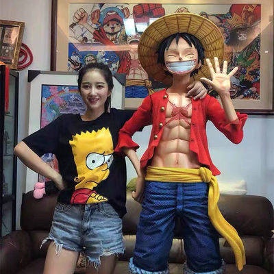Figure One Piece Super Big PT 1: 1 Super Big Luffy Figure One Piece Figure Sauron Món quà tượng