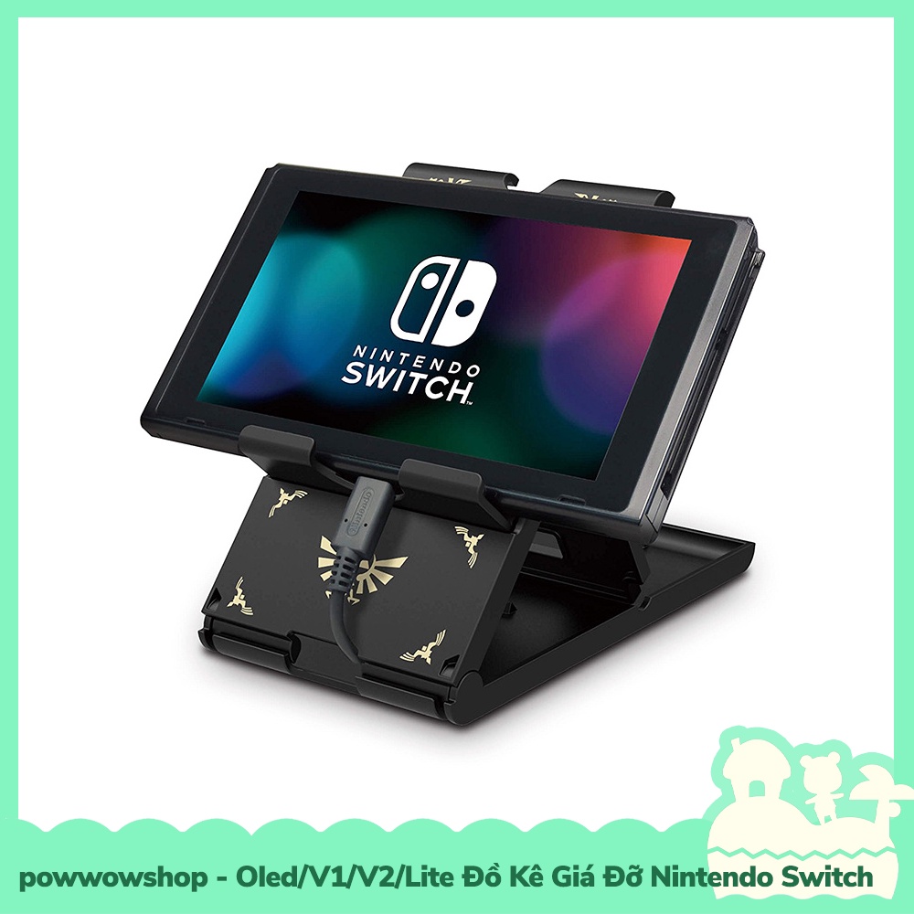 [Sẵn VN - Hỏa Tốc] OLED / Switch V1,V2 / Lite Giá Đỡ Đế Dựng Lớn Cho Máy Game Nintendo Switch