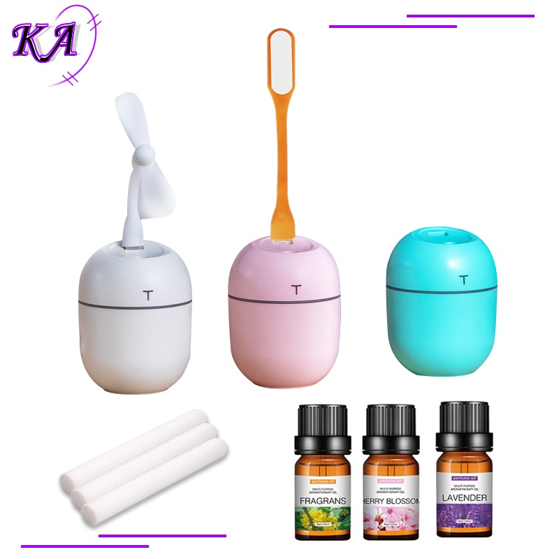 Máy khuếch tán tinh dầu thơm mini giá rẻ 220ml phun sương khử mùi diệt khuẩn diệt côn trùng máy lọc tạo ẩm ion âm