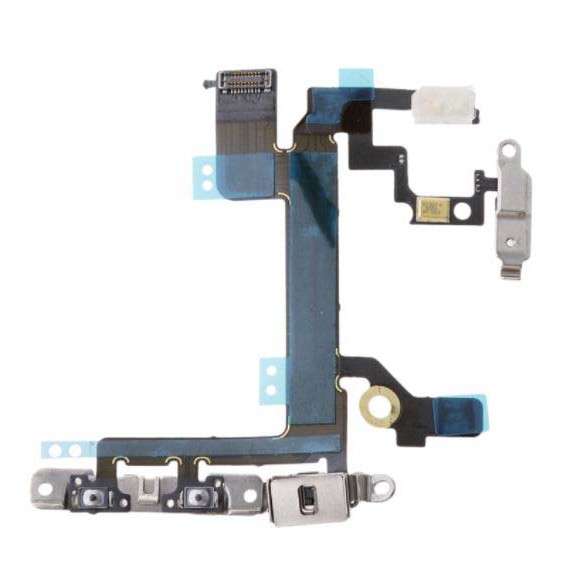 DÂY CÁP ÂM LƯỢNG (VOLUM) + NGUỒN (ON/OFF) IP 5S (ZIN MÁY)