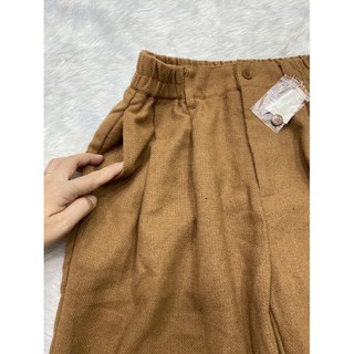 Quần baggy lưng thun xuất  Nhật