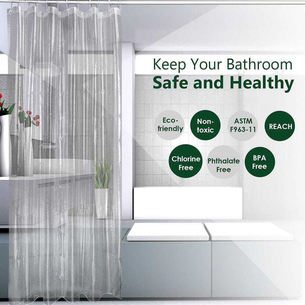 KUNHEV Rèm Che Bồn Tắm Chống Thấm Nước Chống Nấm Mốc Tiện Dụng