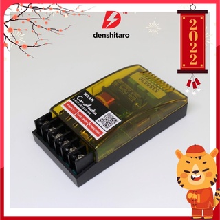 Denshitaro Mạch phân tần 2 loa cho xe hơi ô tô 1-bass 1-treble D00-226