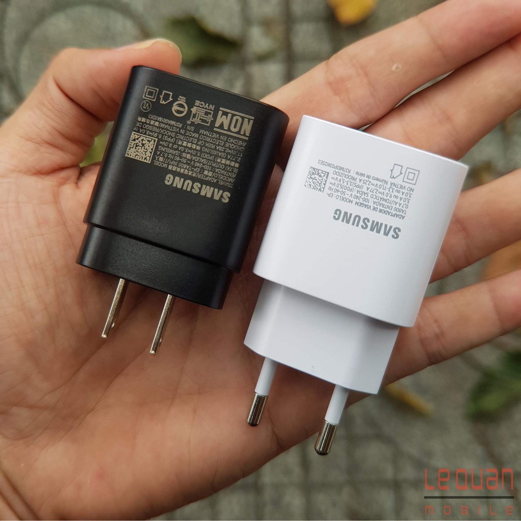 Sạc Zin Samsung 25W - Sạc tốt cho iPhone 12