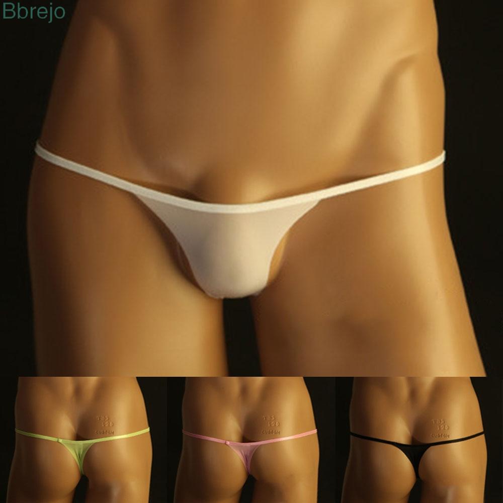 Quần Lót Lọt Khe Lưng Thấp Phối Ren Xuyên Thấu Quyến Rũ Cho Nam