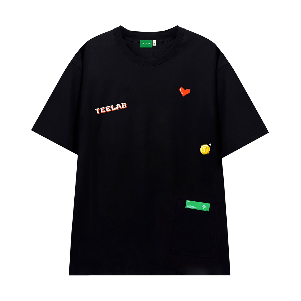 Áo thun Teelab Minimal Embroider Icon -Thời Trang Local Brand Giá Rẻ