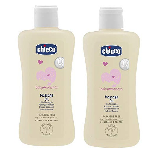 Dầu massage Chicco (chico) chiết xuất cám gạo 200ml