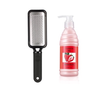 Chà gót chân + Kem mềm da combo chà gót mềm da