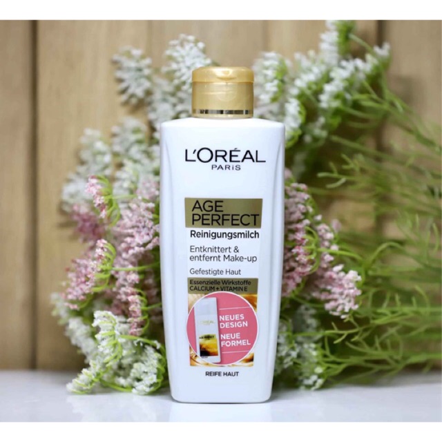 SỮA RỬA MẶT CHỐNG LÃO HOÁ L'OREAL AGE PỀCT- chống nhăn, chống lão hoá dành cho tuổi từ 25 trở lên.