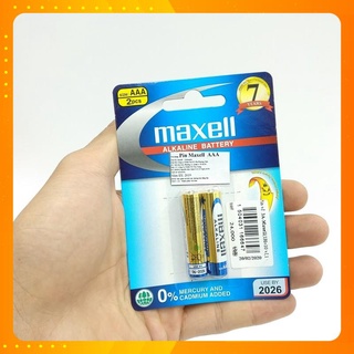 Pin AA / AAA Maxell Alkaline cao cấp vỉ 2 viên Hàng chính hãng Maxell thích hợp dùng cho các loại điều khiển