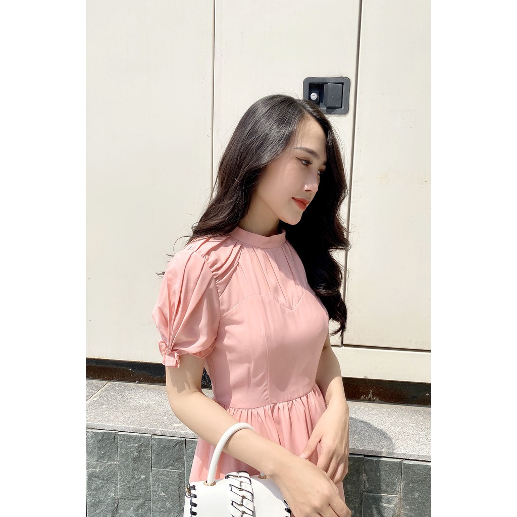 [Mã WABRWA15 giảm 15% đơn 300K] Đầm xòe ngắn tay tay bồng DEA0292 - 20Again | BigBuy360 - bigbuy360.vn