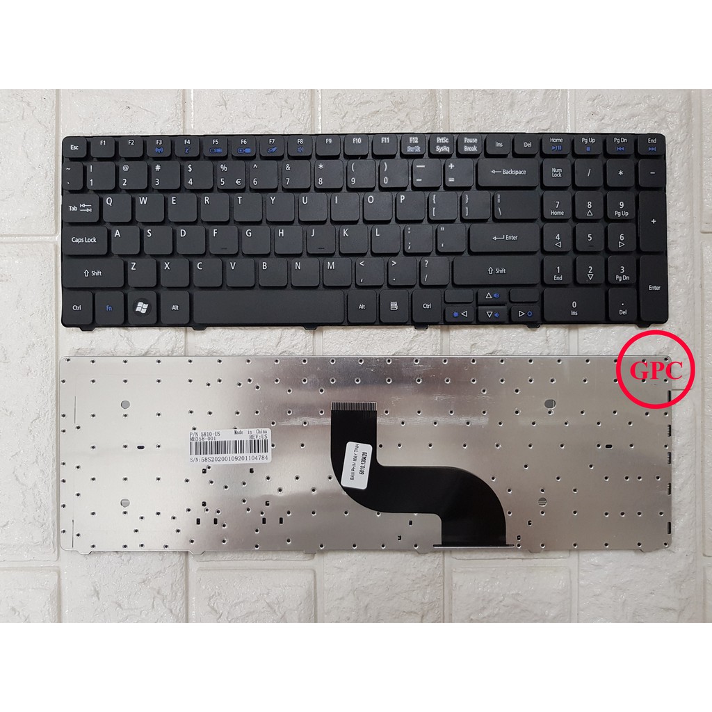 Bàn Phím Laptop ACER 5810 E1-531 E1-521 5738 5253 5536 5740 5750 E1-571 5745G NHẬP KHẨU