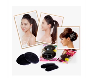 Combo 04 dụng cụ làm phồng tóc và phồng mái