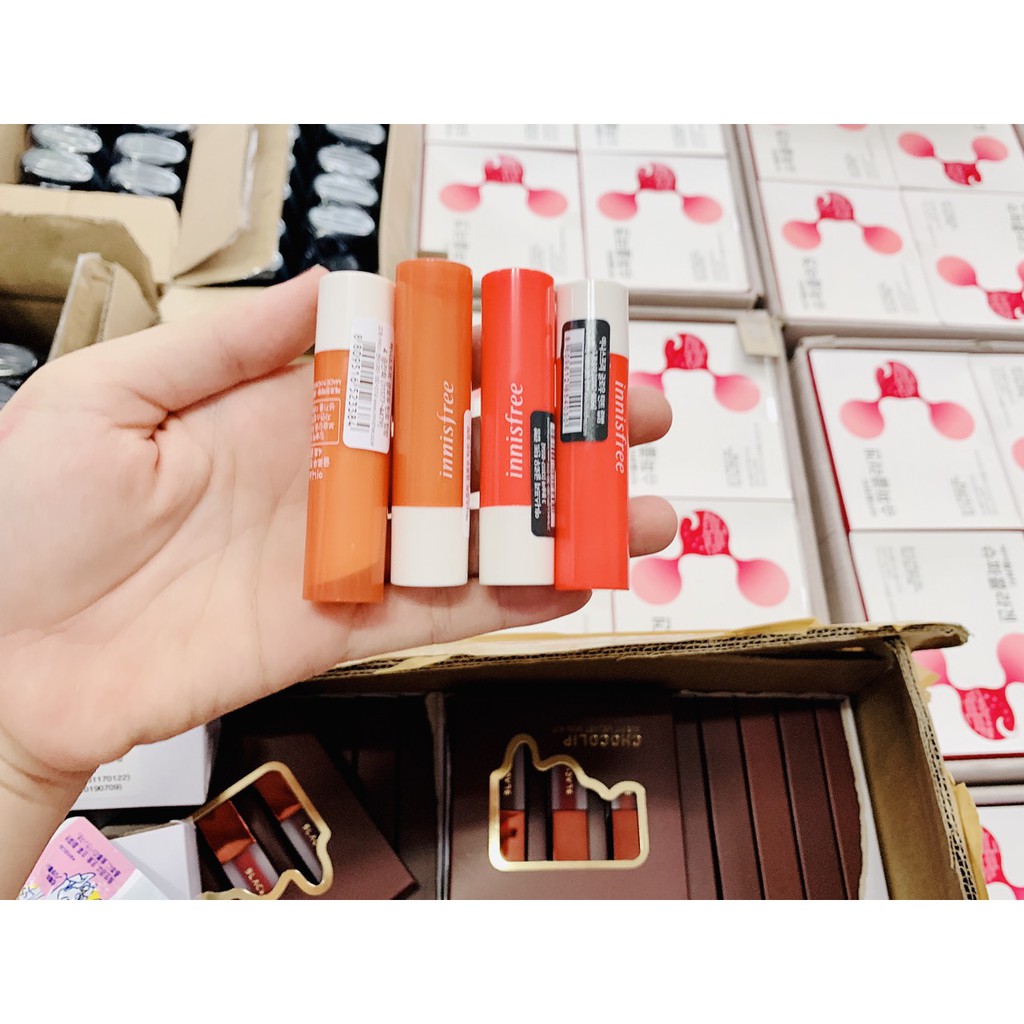 Son Dưỡng Môi Có Màu – Innnisfree Glow Tint Lip Balm