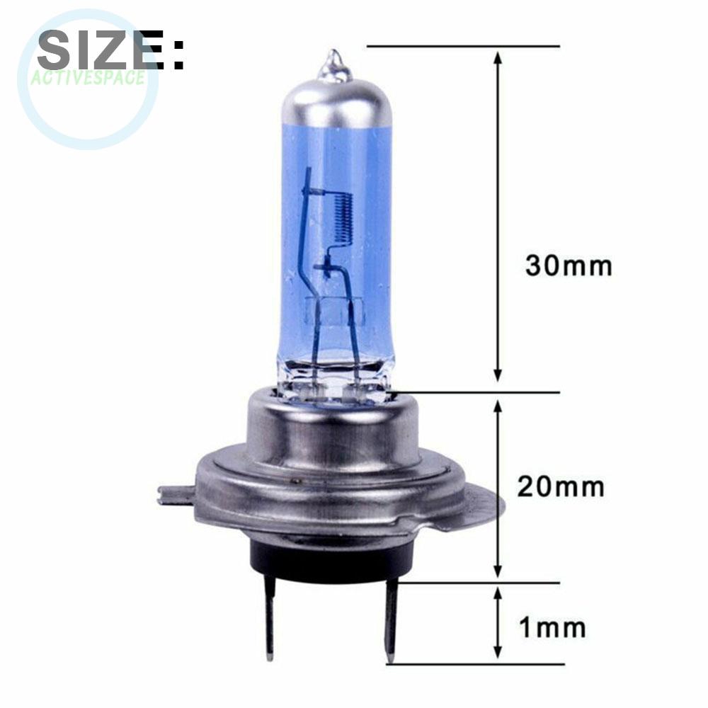 2 bóng đèn pha Xenon Dc 12v 100w H7 8500k dành cho ô tô