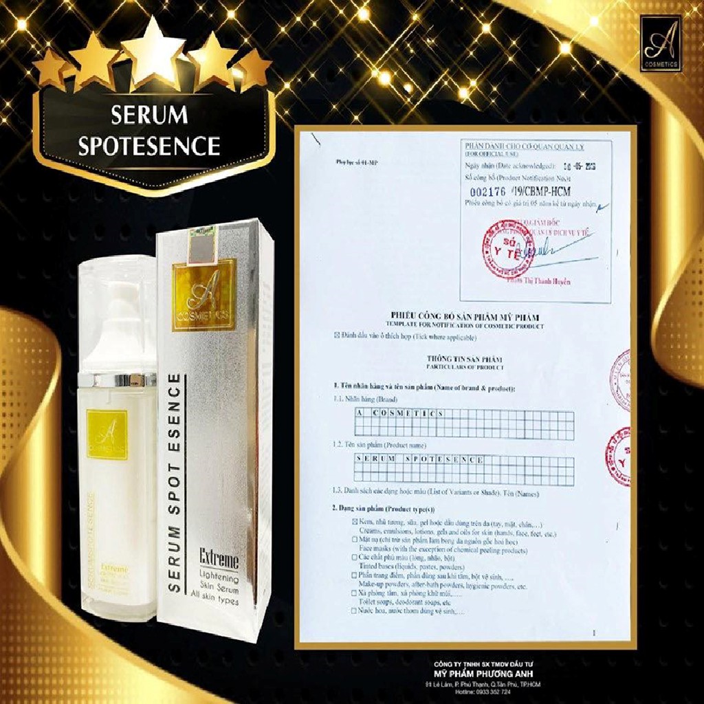 Tinh chất Serum Spot Esence Acosmetics hàng chính hãng mẫu mới 2020 | BigBuy360 - bigbuy360.vn