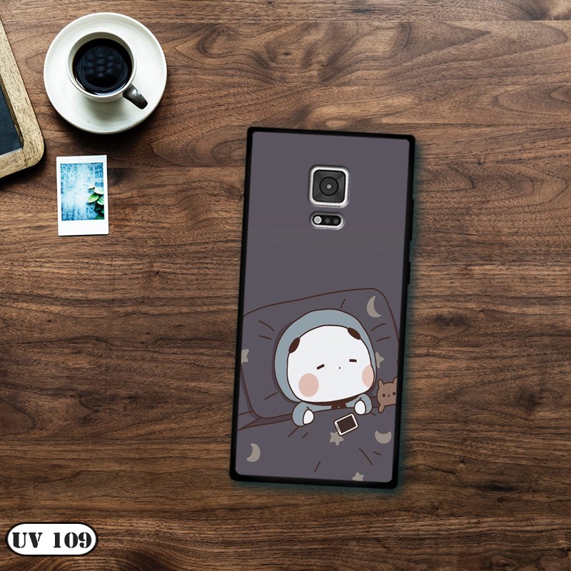 Ốp lưng điện thoại Samsung Galaxy Note 4  - lưng nhám viền dẻo