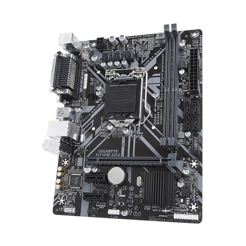 Mainboard Gigabyte H310M-DS2 (SK1151V2, 2*DDR4, VGA)