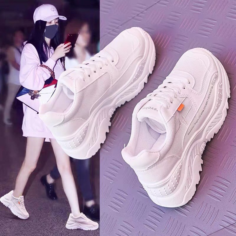 Giày thể thao sneaker độn đế cực chất siêu thể thao lên chân rất êm và phong cách