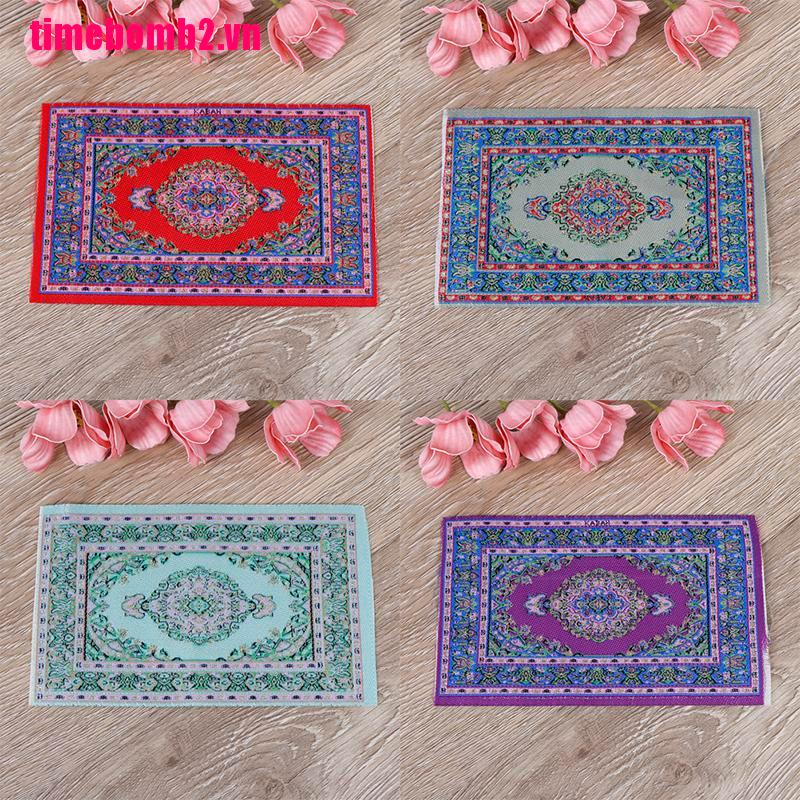 Thảm Lót Sàn Mini Cho Nhà Búp Bê Tỉ Lệ 1: