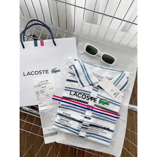 Áo polo kẻ chất mát