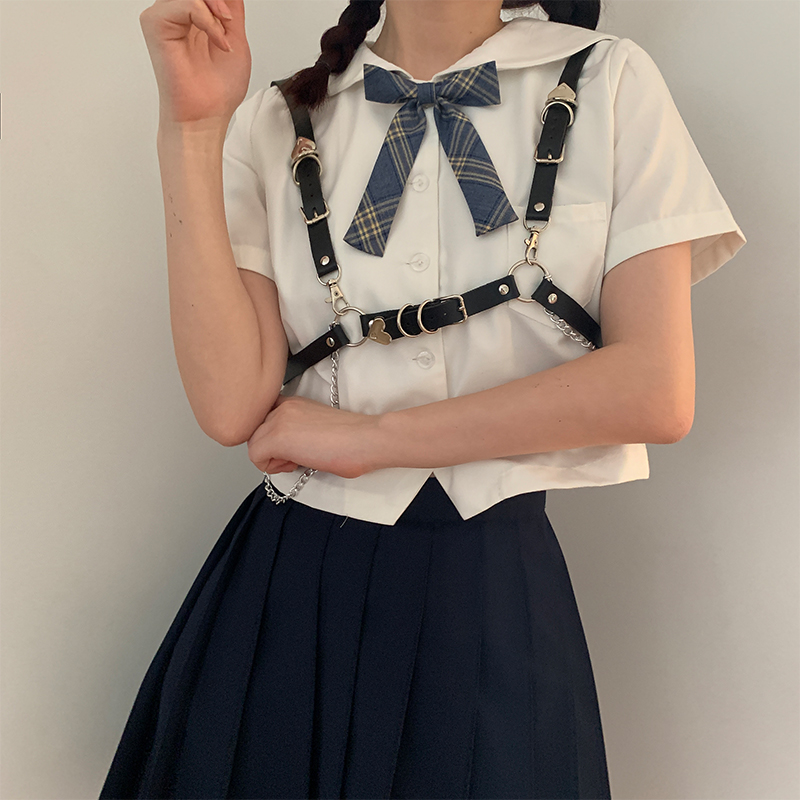 Thắt lưng phối dây xích phong cách lolita thời trang cá tính 22581