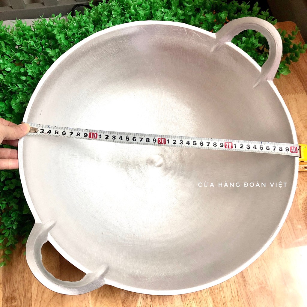 Chảo Gang Đúc Nguyên Khối 36cm, 40 cm