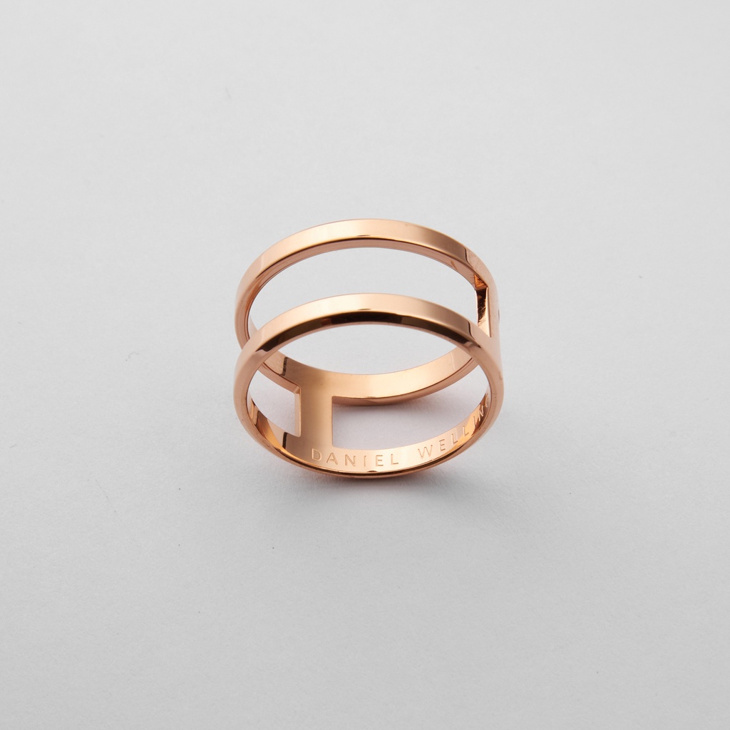 Nhẫn Daniel Wellington Elan Dual Ring Rose Gold V4 Full Box - Tuyển CTV - Hỗ trợ DROPSHIP