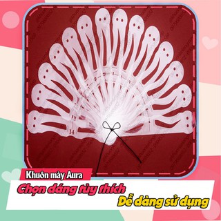[Beman123]  [Tự chọn dáng tùy thích] KHUÔN KẺ MÀY Aura dùng dây đeo siêu dễ dùng