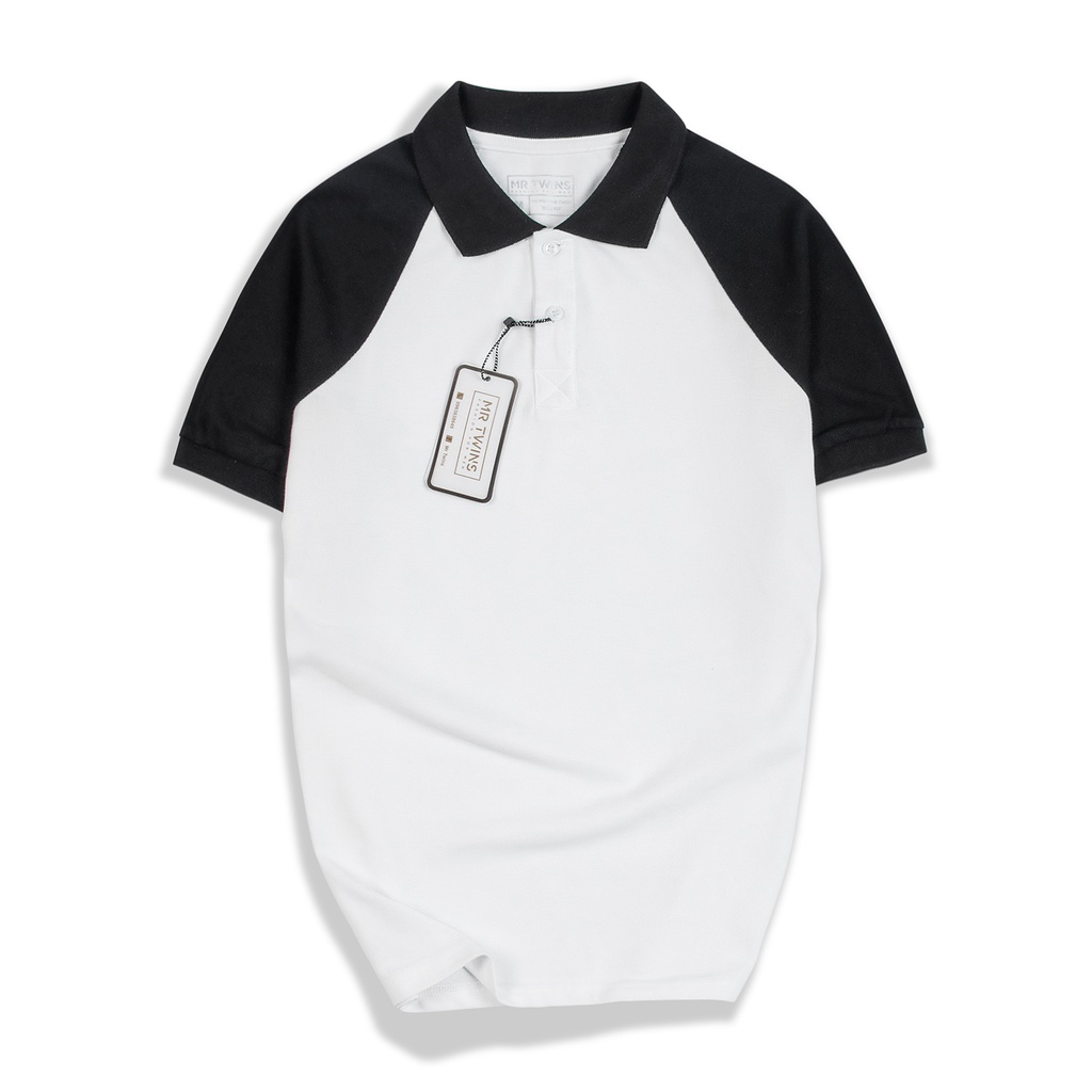 Áo Thun Polo Nam Phối Vai Vải Cotton Cá Mâp Xuất Xịn Chuẩn Form Thương Hiệu MrTwins®