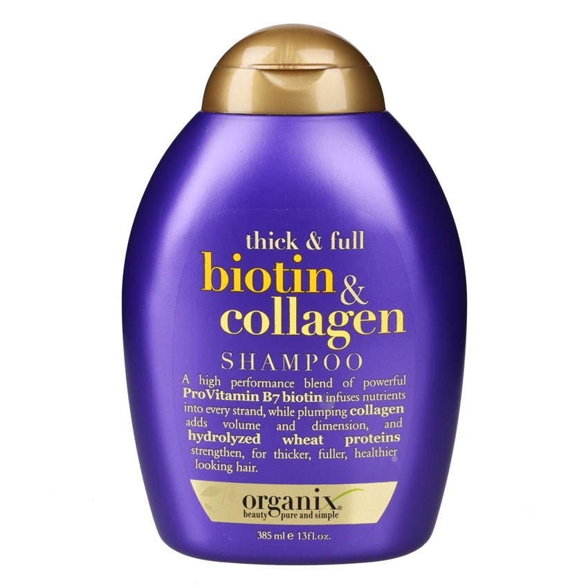 [Chuẩn Auth] Dầu Gội Kích Thích Mọc Tóc OGX Thick & Full Biotin & Collagen Shampoo 385ml