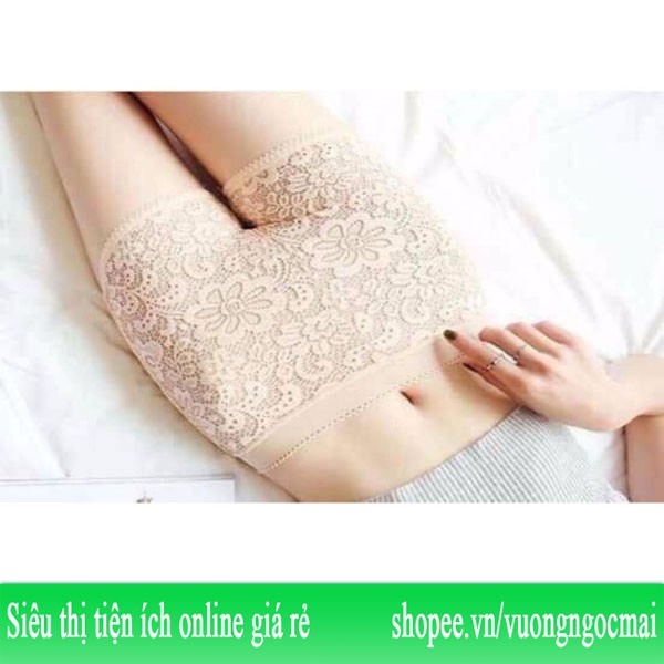 Quần đùi ren kiểu dáng Hàn Quốc mặc trong váy hoa cúc Beautiful Spring