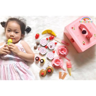 Bộ tiệc trà bánh kem Mother Garden siêu đẹp