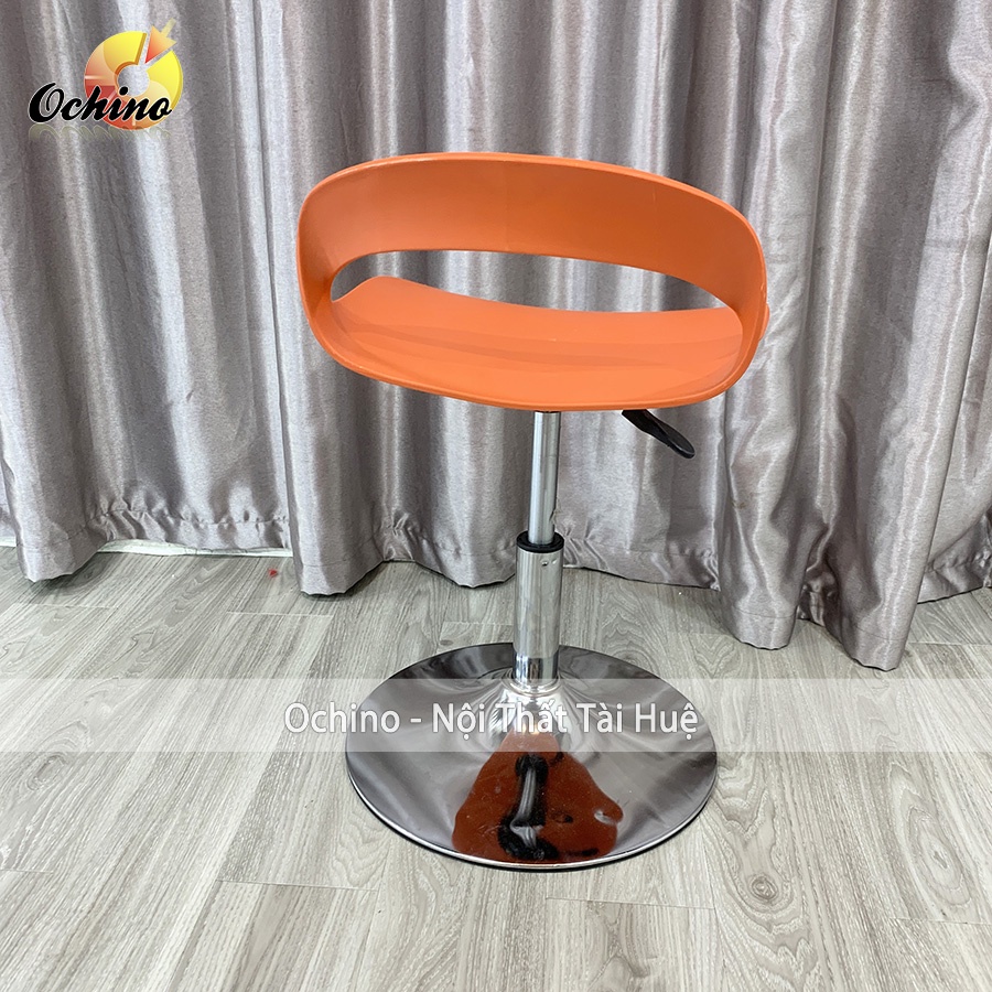 Ghế Trang Điểm, Ghế Chụp Hình Mẫu Nhựa Chậu Lỗ Xinh Xắn Cao 30/50Cm (Đủ Màu)