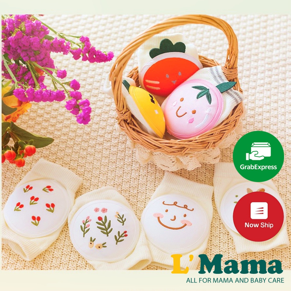 [BÉ TẬP ĐI] Tất Bảo Vệ Đầu Gối Xuất Hàn Cho Bé Tập Bò, Tập Đi Babibu - TBVDG