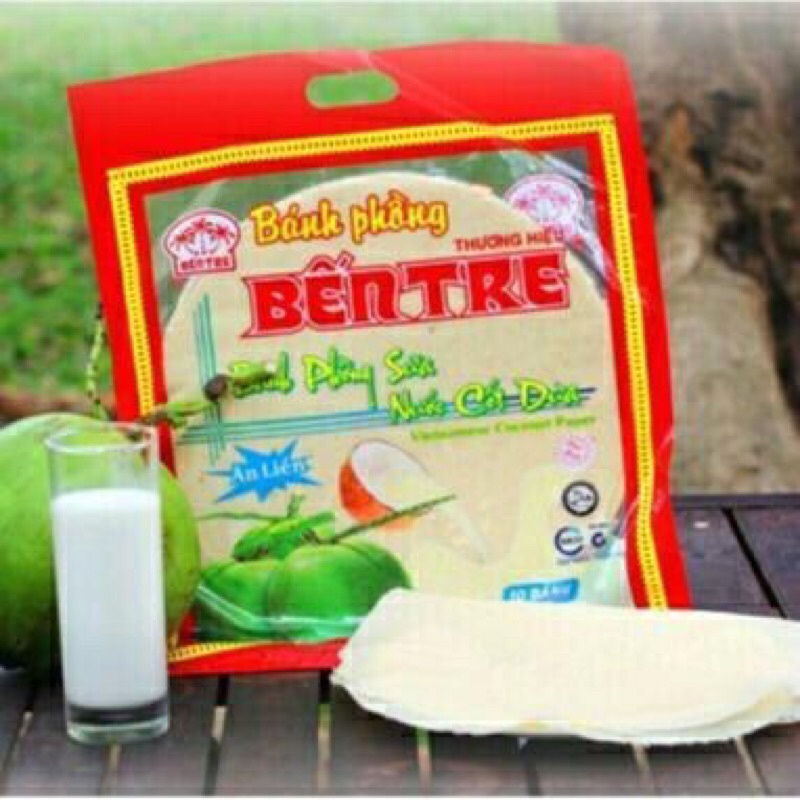 Bánh phồng sữa Bến Tre - Túi 10 bánh