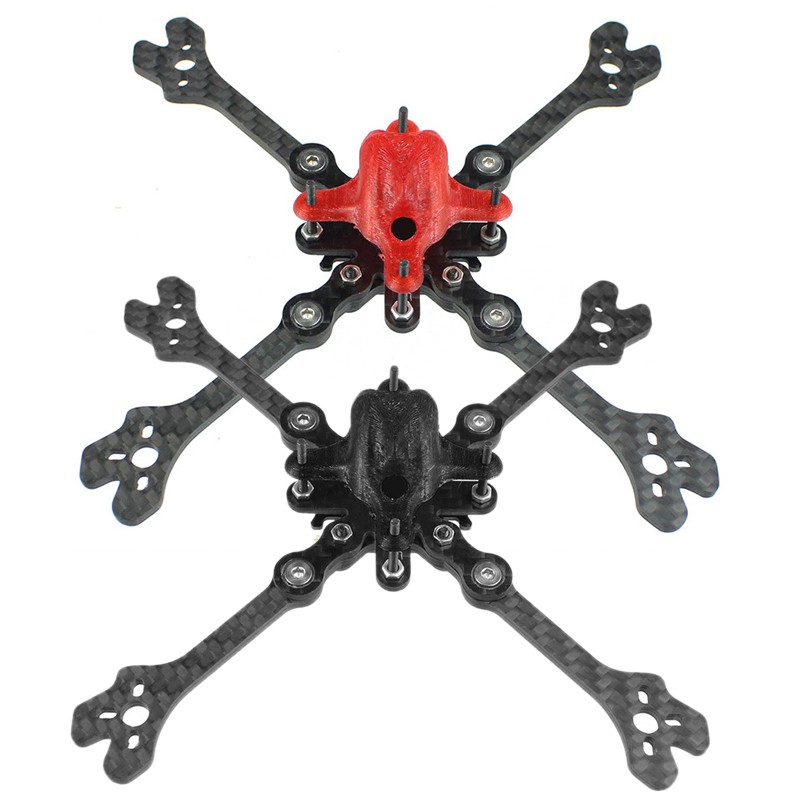 High Quality Keel135 Carbon Fiber Kit for FPV Racing Drone Kit 3Inch Blades Black