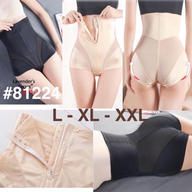 Quần gen bụng khoá kéo chất thun siêu mát | BigBuy360 - bigbuy360.vn