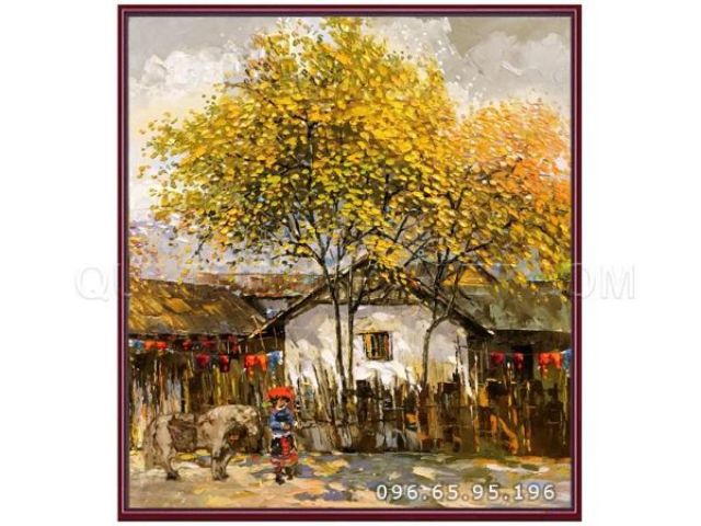 Bộ bút vẽ tranh tường, canvas 12 cây tặng 2 cây tỉa