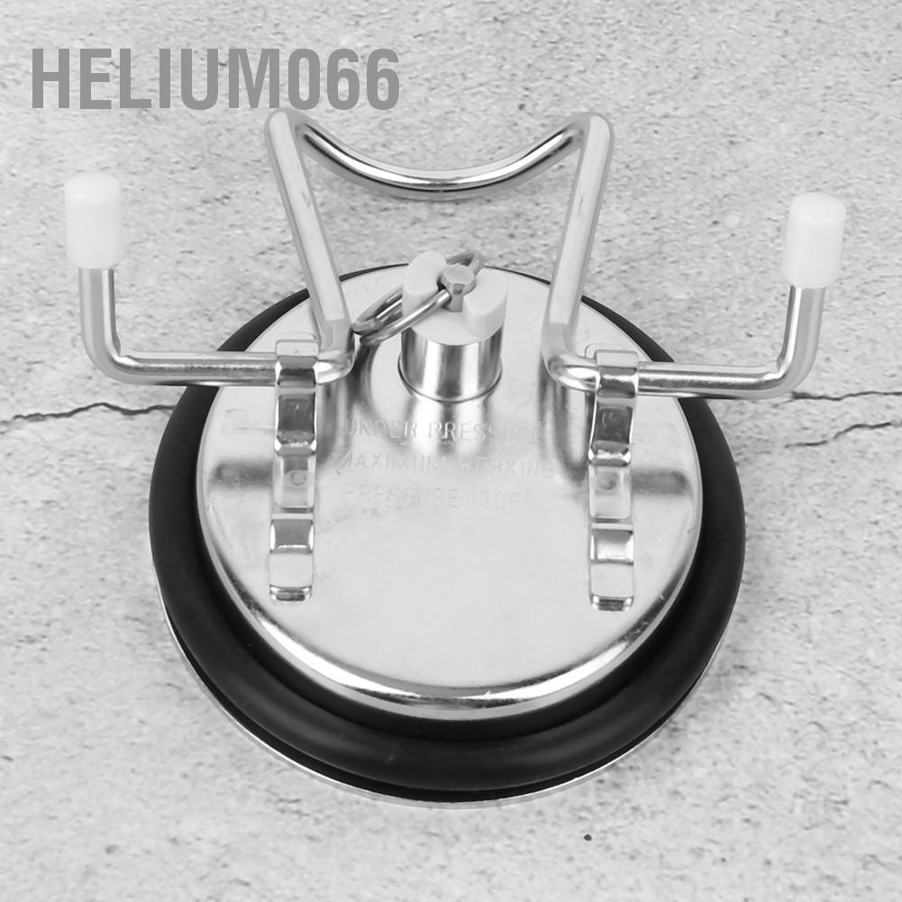 Keg Nắp đậy Thay thế bằng thép không gỉ Carbonat Soda Bia Nhà Brew Helium066