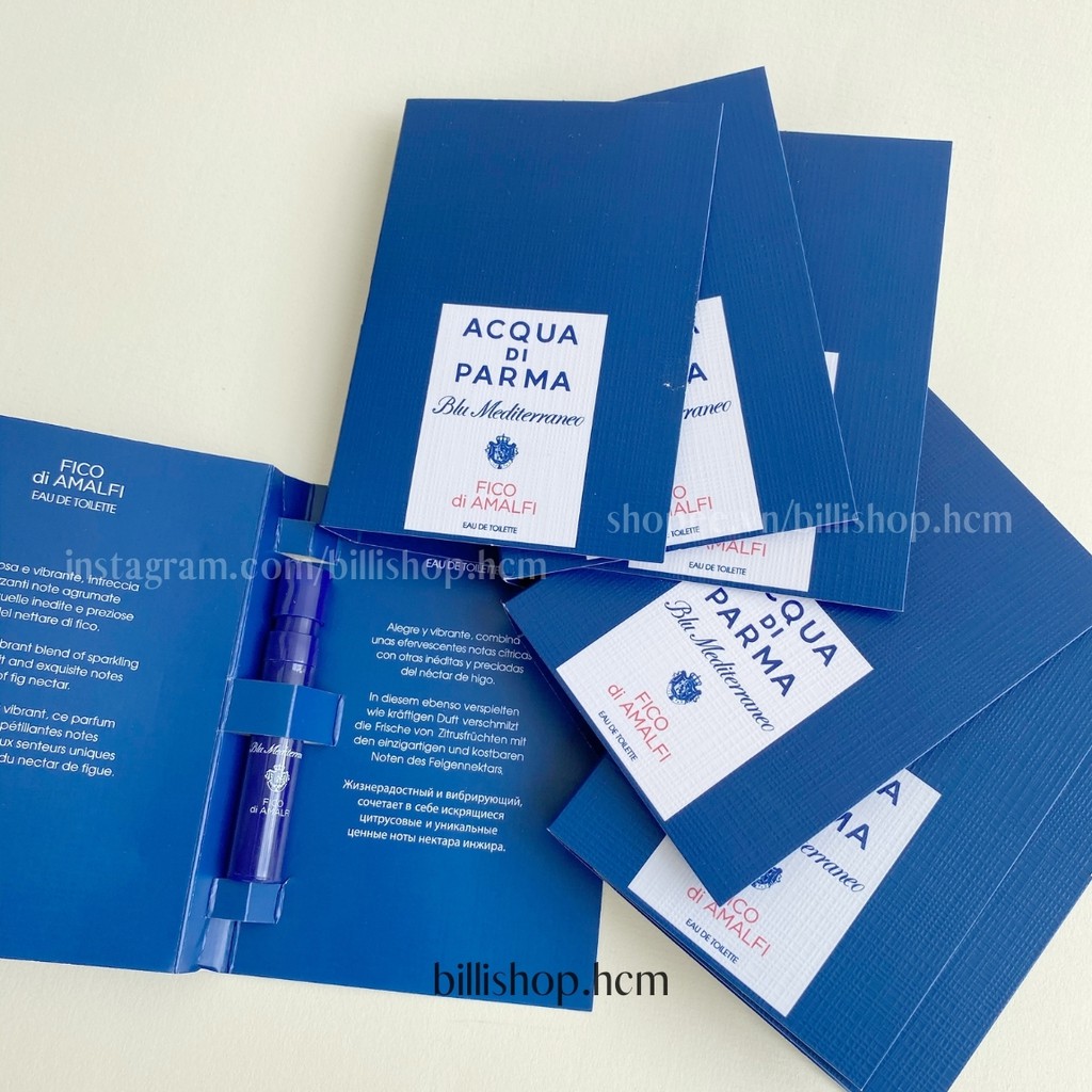 Vial 1.2ML - Nước hoa nam ACQUA DI PARMA - Blue Mediterraneo