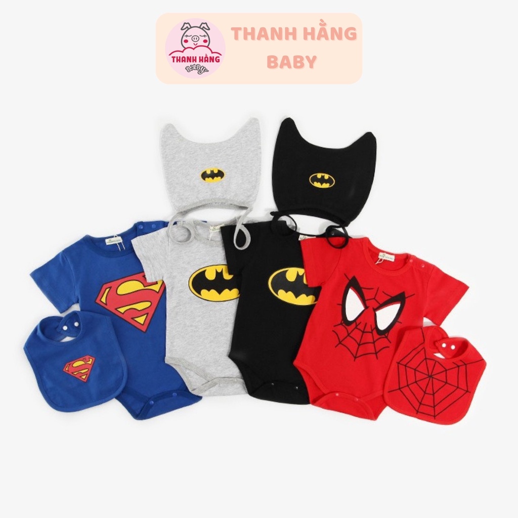 Body Bé Trai, Bodysuit Cho Bé Thanh Hằng Baby 3 Đến 11 Kg