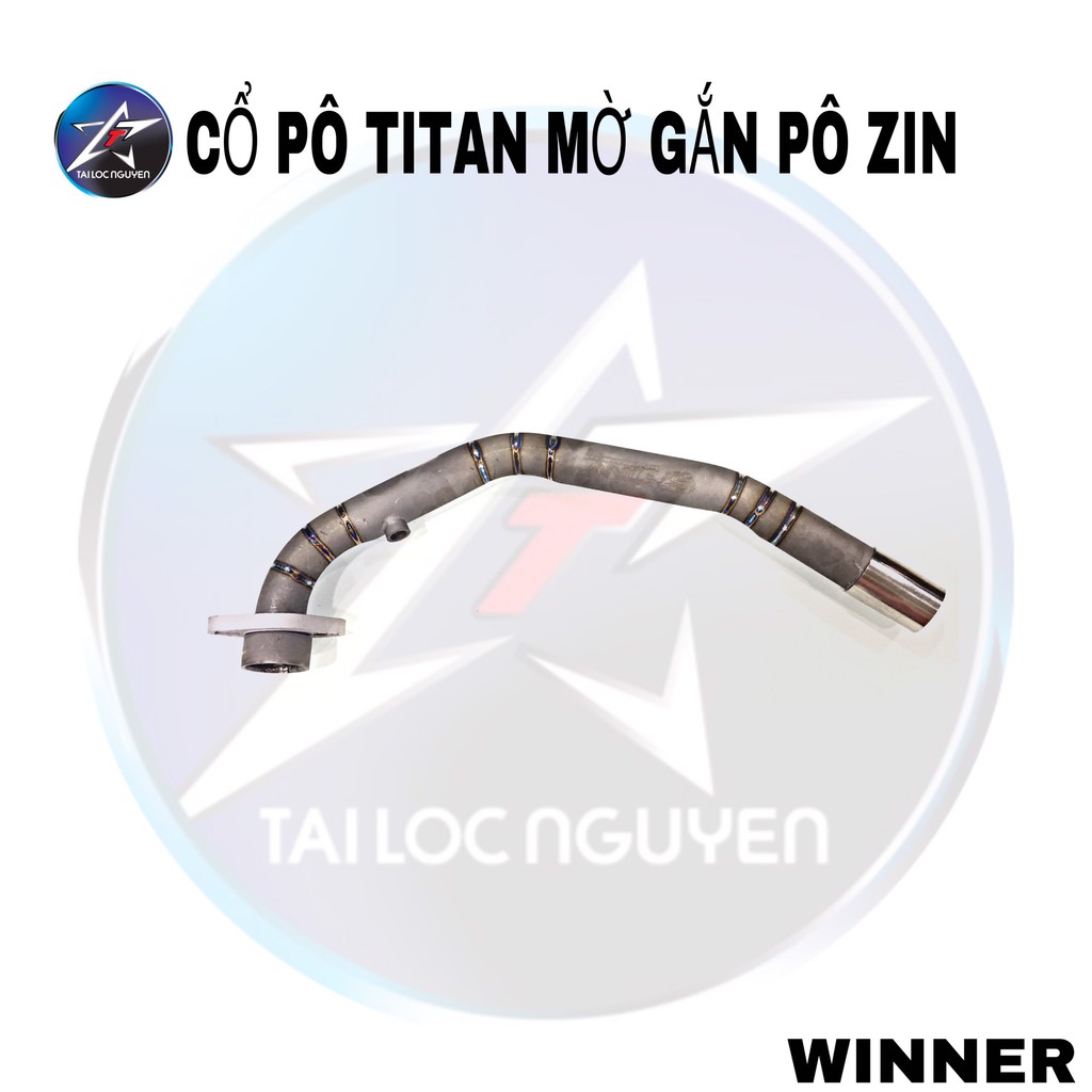 CỔ PÔ TITAN MỜ GẮN PÔ ZIN CHO HONDA WINNER VÀ EXCITER 150 - RAIDER FI - SH