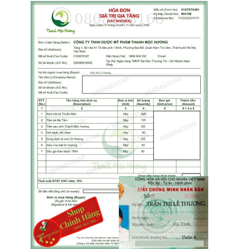 Freeship Sữa Rửa Mặt Dr Hương Thanh Mộc Hương | BigBuy360 - bigbuy360.vn