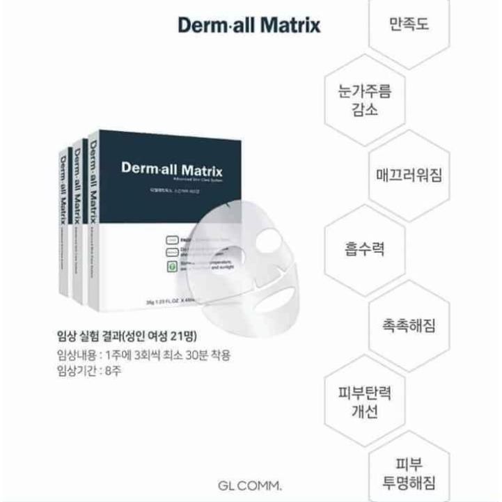 Mặt Nạ Derm All Matrix Collagen Hàn Quốc