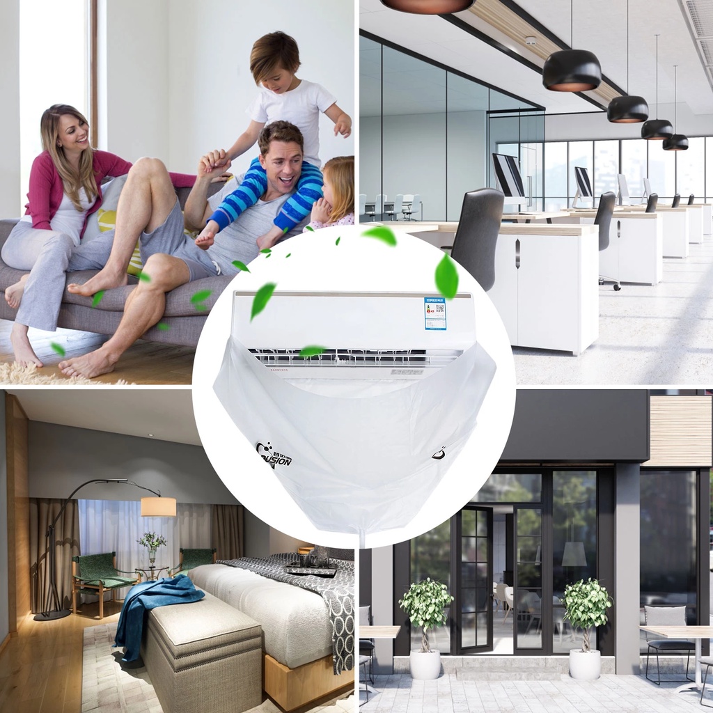 Vỏ Bọc Máy Điều Hòa Dùng Một Lần Bằng Nhựa Trong Suốt Chống Thấm Nước/Chống Rỉ Sét
