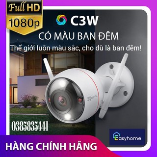 Camera IP Wifi ngoài trời EZVIZ C3W Full Color 1080P (CS-CV310 2MP) (Đêm có màu) (Còi + đèn chớp) - Chính Hãng - BH 24T