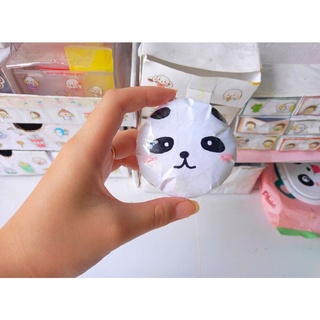 Squishy giấy Bmo, snack, ngũ cốc, gấu trúc